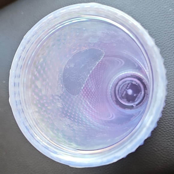 Starbucks 2023 Iridescent Clear Unicorn Studded Bling Venti 24oz Tumbler - Picture 6 of 11